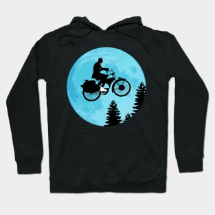 Pee Wee Merry Christmas Moon Hoodie